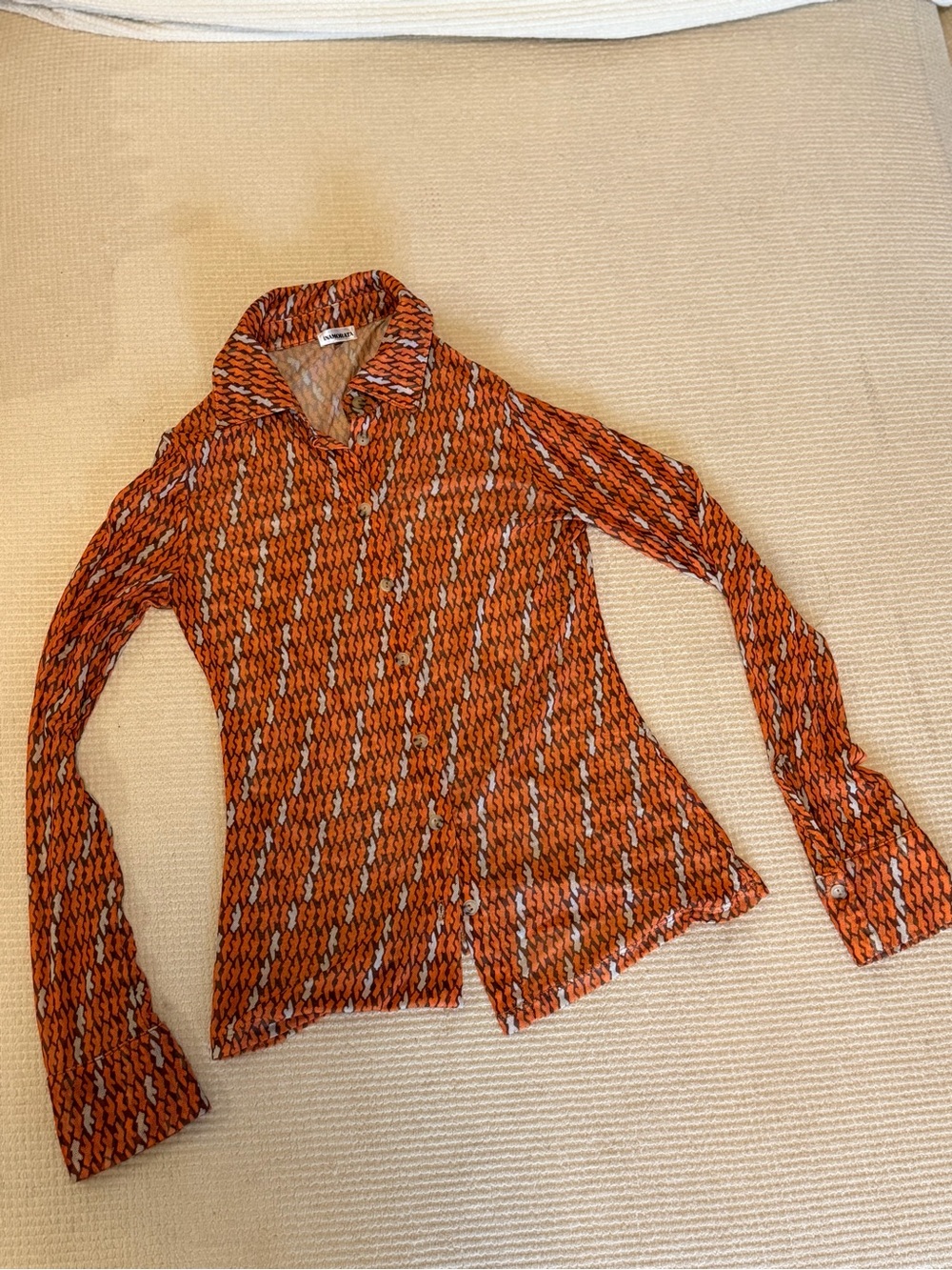 iNAMORATA Mesh Top - Picture 2 of 5